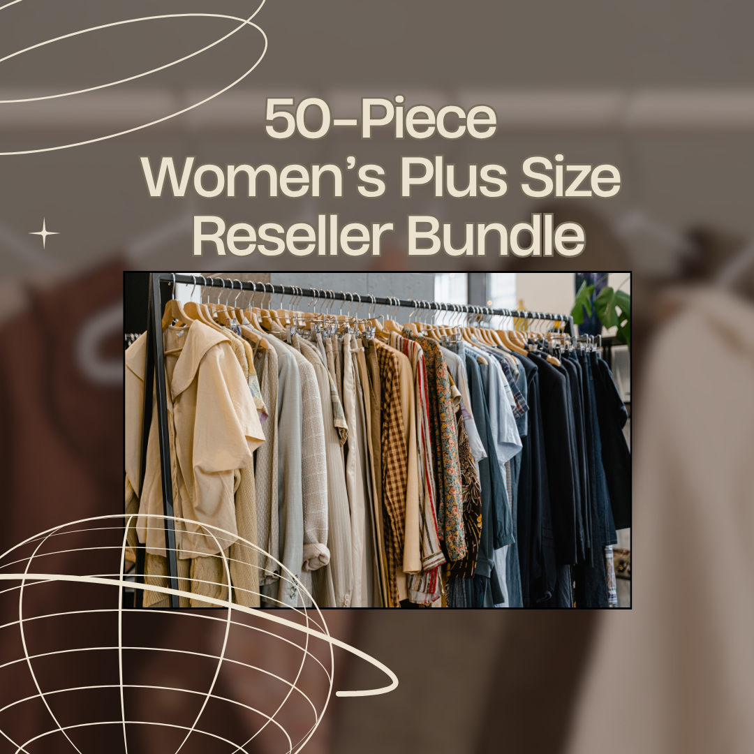 50-Piece Women’s Plus Size 18+ Reseller Bundle